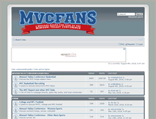Tablet Screenshot of mvcfans.com